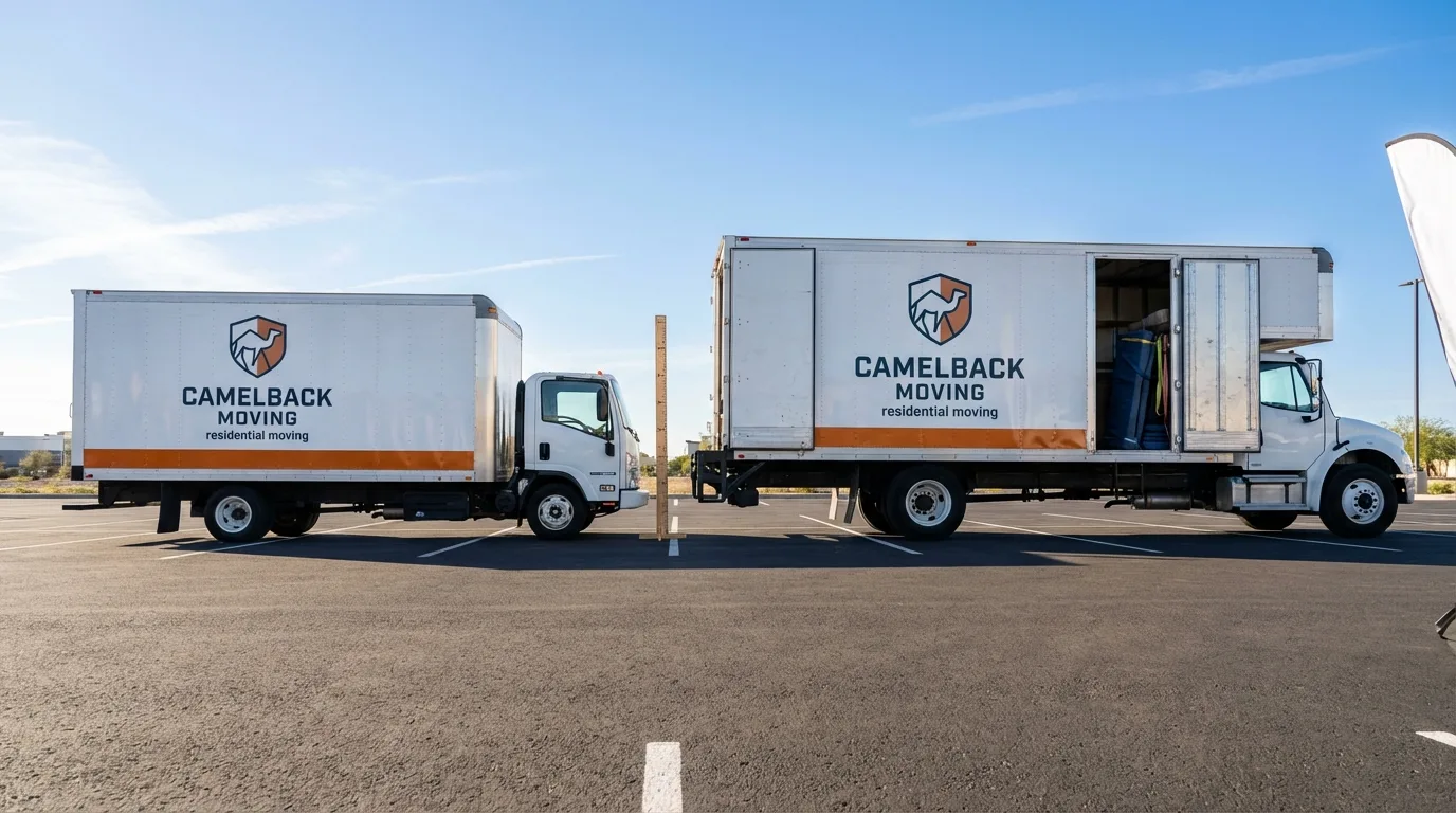 Moving truck size capacity guide in Krotz Springs